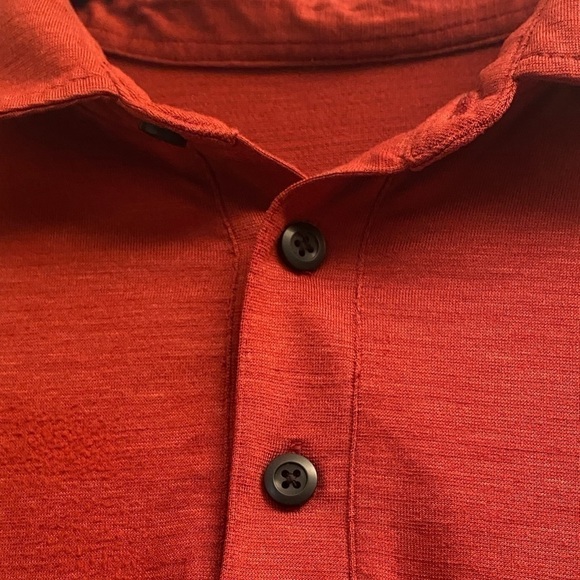 LULULEMON EVOLUTION CAYENNE POLO COLLARED SHIRT - Picture 4 of 5
